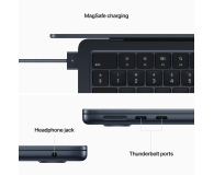 Apple Outlet MacBook Air M2/16GB/256/Mac OS Północ 8R GPU - 1564535 - zdjęcie 7